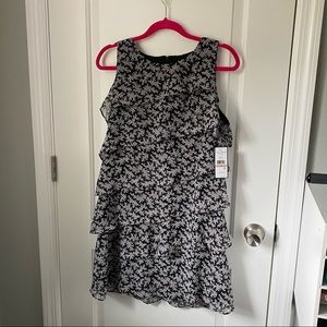 Jessica Howard Sleeveless Tier Dress NWT 12P